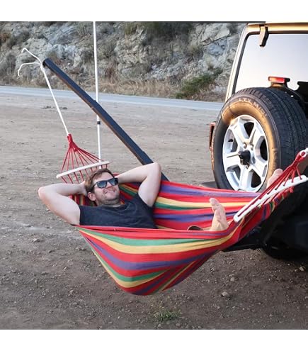 Hitch Stand Camping Hammock Trailer Hitch Hammock Chairs Hammaka Trailer Hitch Stand And Cradle Chairs Combo Blue Automotive