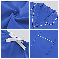 COLORFULLEAF Women's 100% Cotton Long Sleeve Pajama