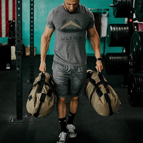 Ultra Fitness Sandbag – Heavy Duty Adjustable Weight Bag For Strength Training & WODs