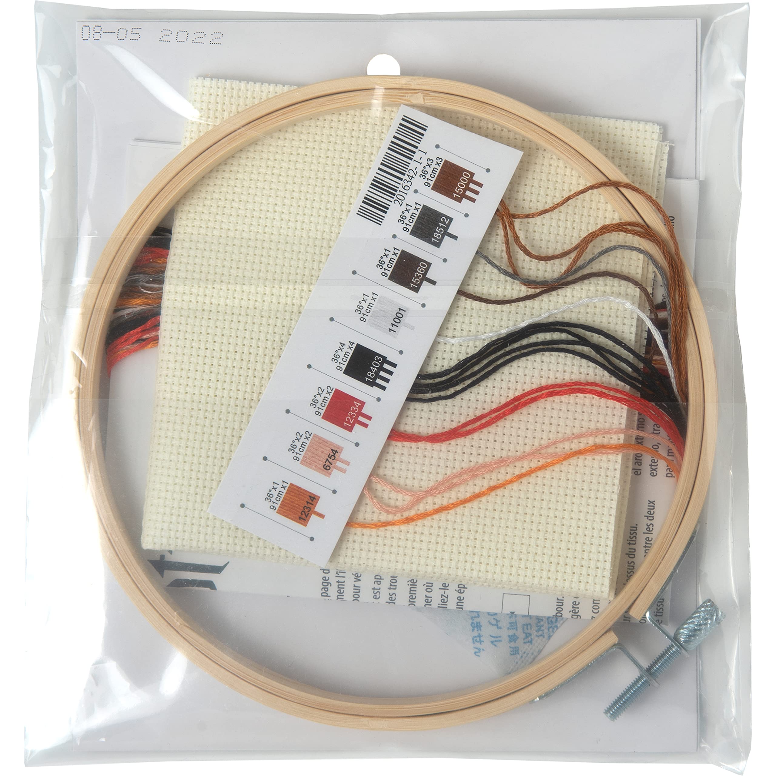Dimensions 72-76913 Hogwarts Harry Potter Counted Cross Stitch Kit for Beginners, 6