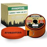 FORESTER Arborist Throw Line Kit | Throw Weight &amp; 166ft Rope | Ultra Slick 100% Polyester Rope | Arborist Equipment for Tree Climbing