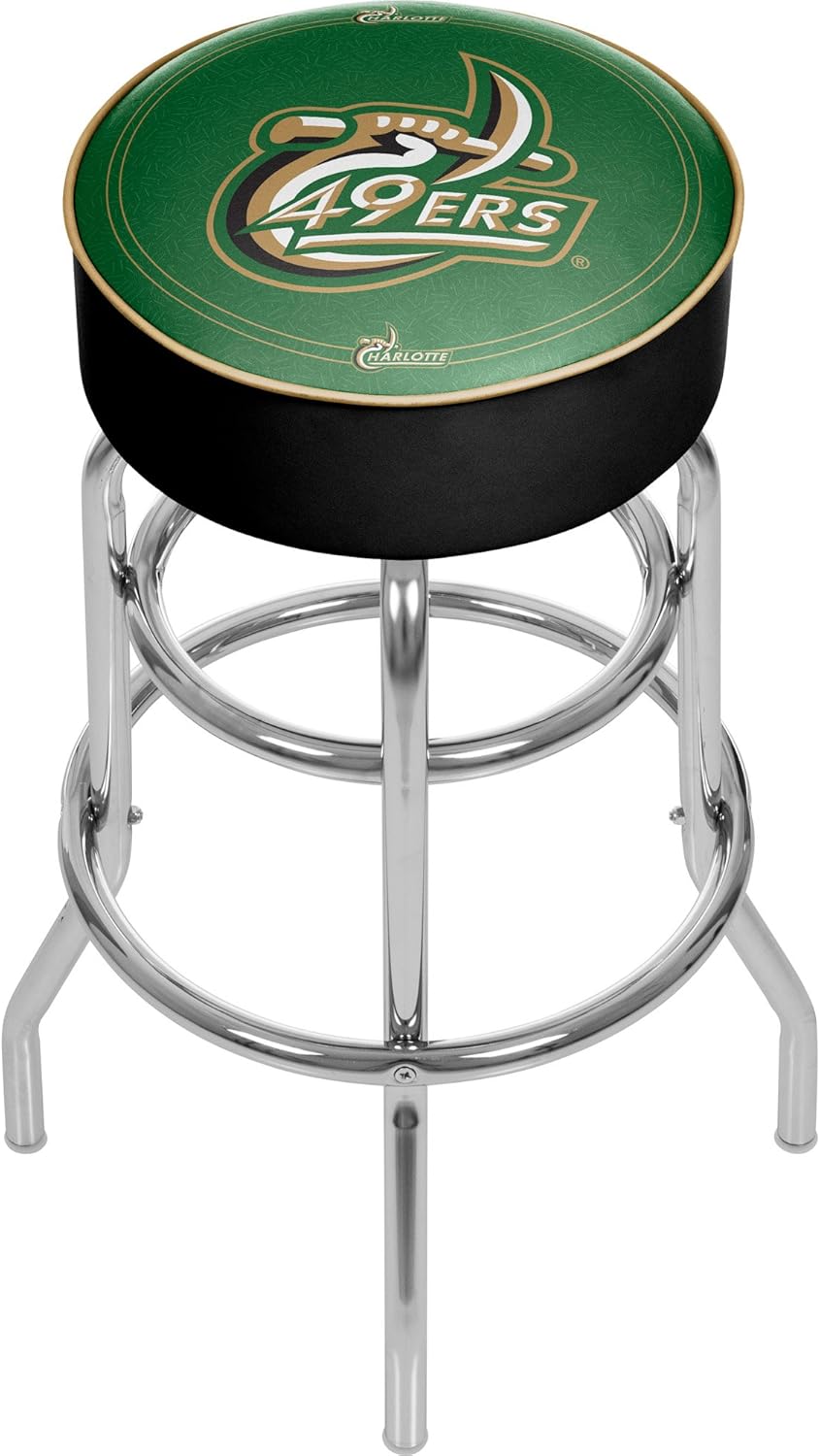 Best ncaa logo padded bar stool
