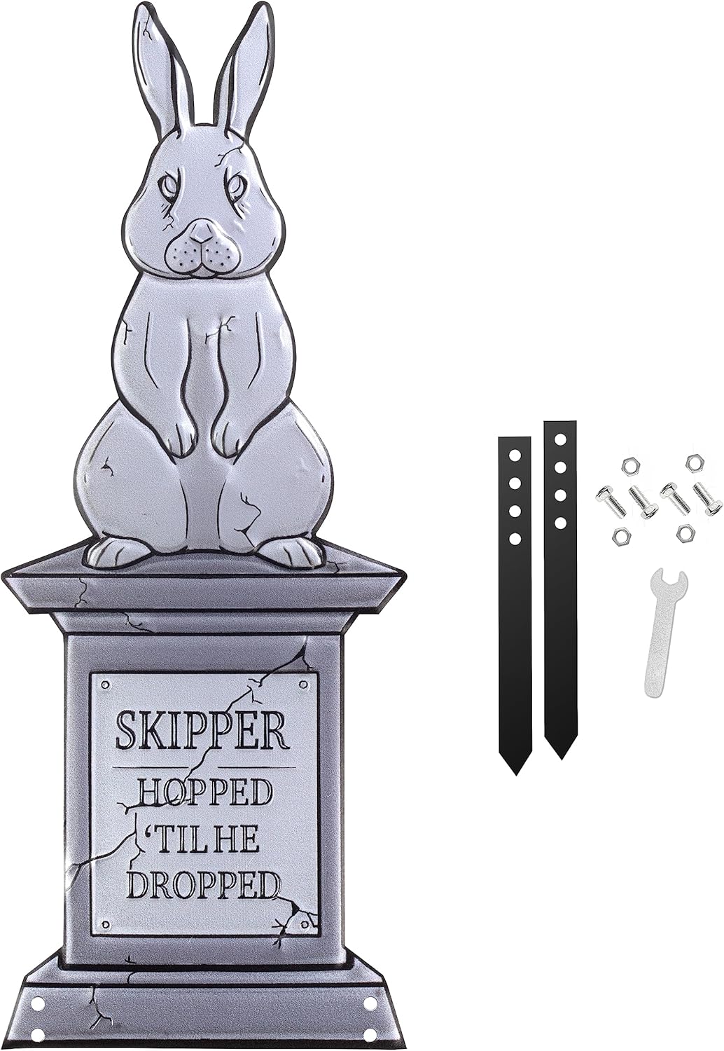 Decorative Garden Stakes - 3-D Metal Halloween Pet Cemetery XL 17