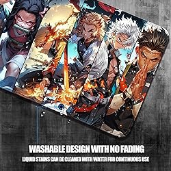 YBHNTZ Anime Mouse Pad,Extended Large Gaming