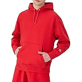 Champion mens Powerblend Fleece Crew, Small Script