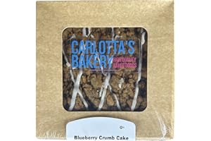 Carlotta's Bakery Authentic New York Crumb Coffee Cakes (22 Oz, Blueberry)