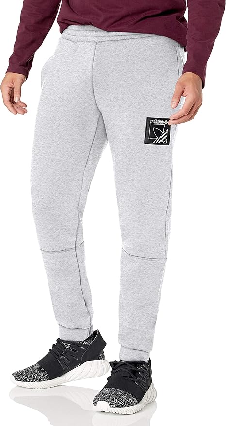 Buy Adidas Originals Black Slim Fleece Sweatpants for Men in Mena, Worldwide, Globally 