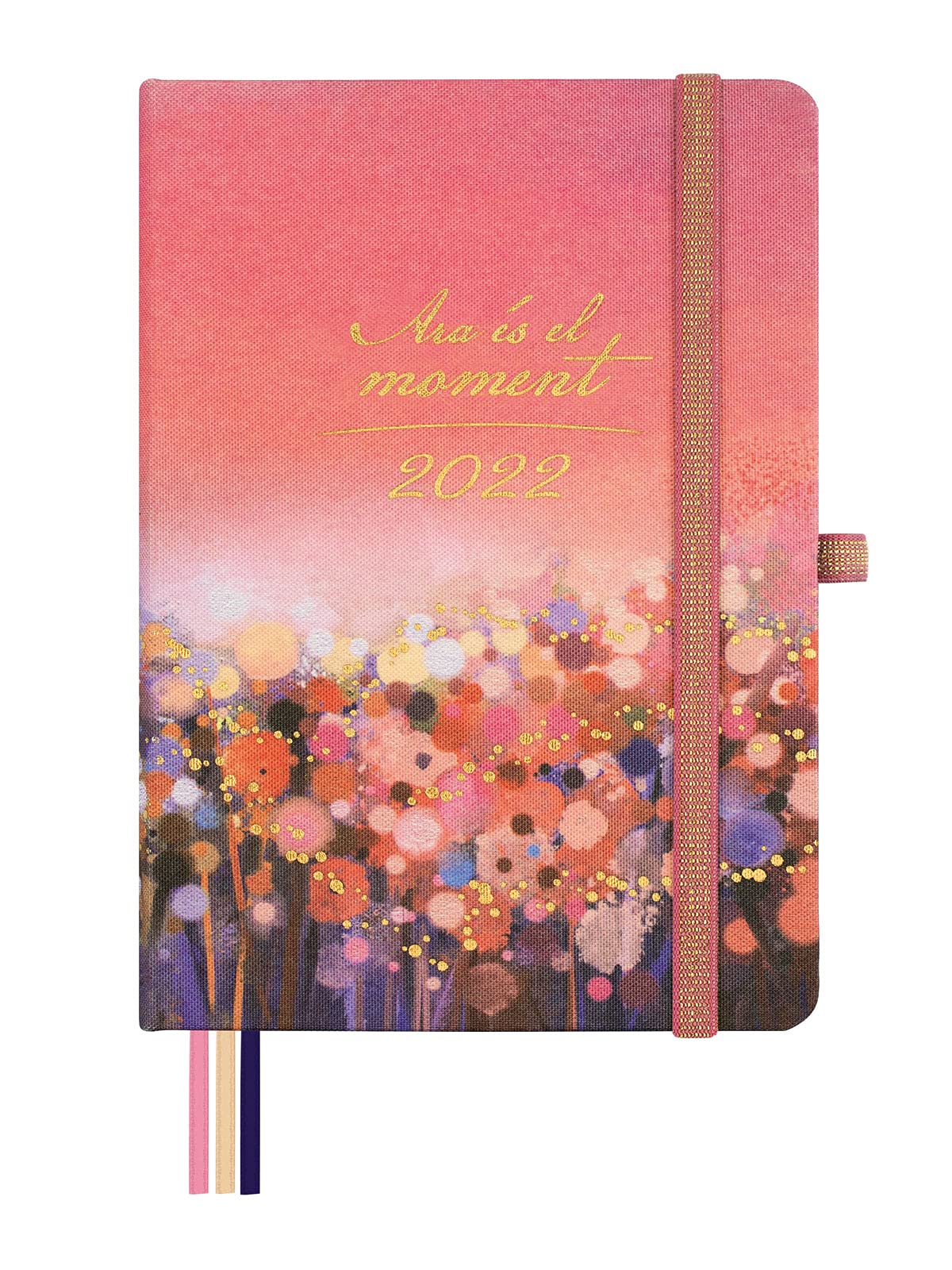 Finocam - 2022 Week to View Landscape Diary, October 2021 to December 2022 (15 months) M4 - 118 x 168 mm Minimal Design Momento Catalan