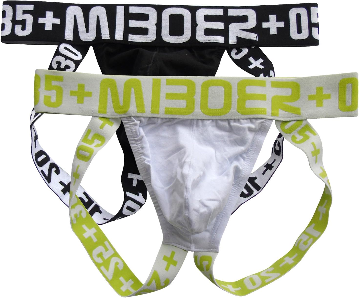 Men's Jockstraps Underwear Sleepwear Pack of 2 (XXL,#1)