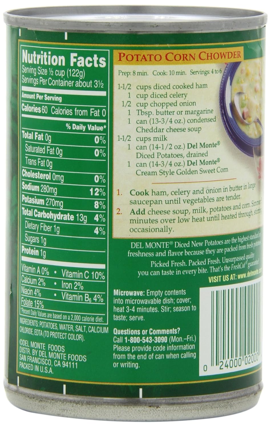 Del Monte Canned Potatoes Recipes Blog Dandk