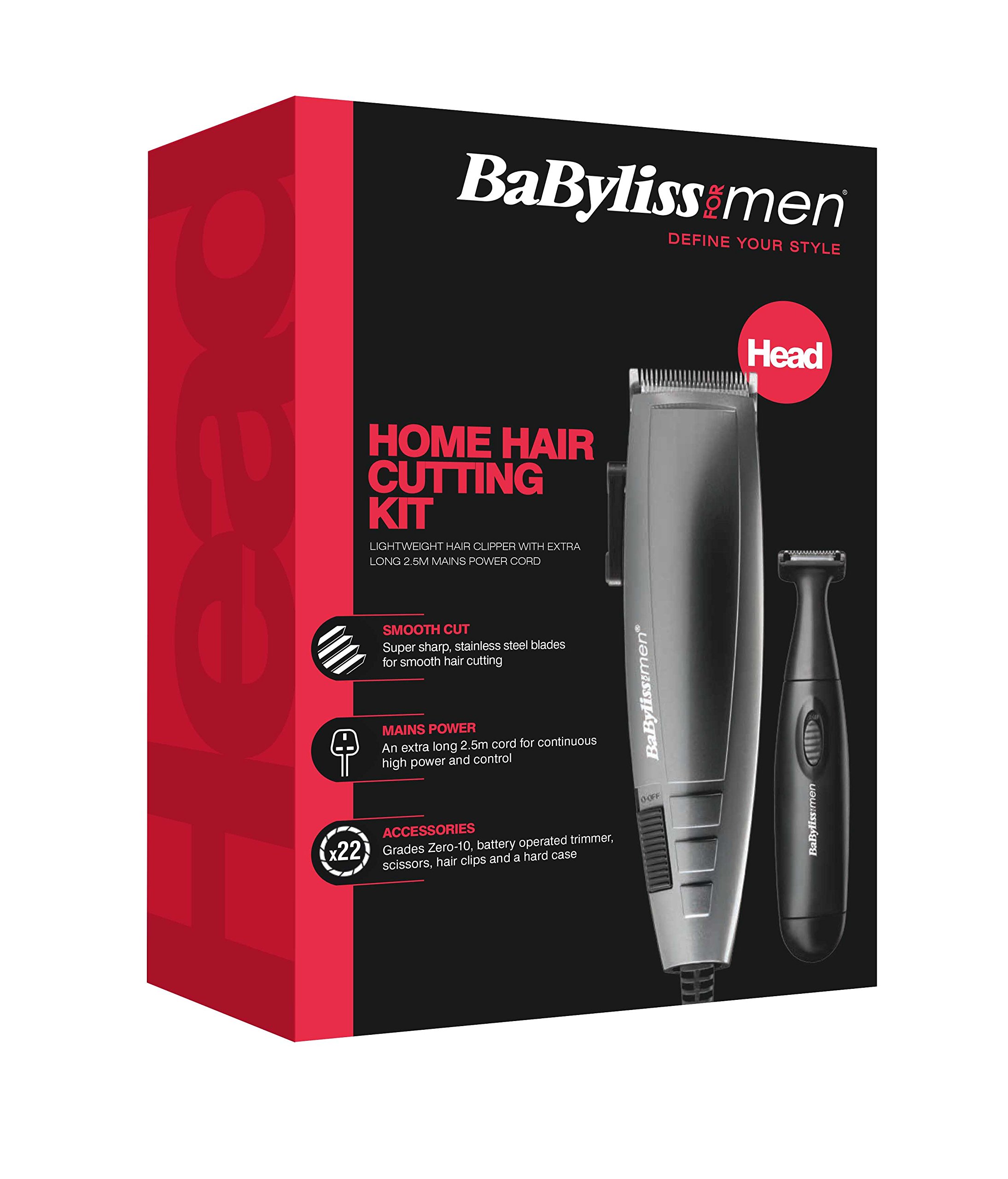 BaByliss Pro Hair Cutting Kit for Men Black Buy Online in UAE