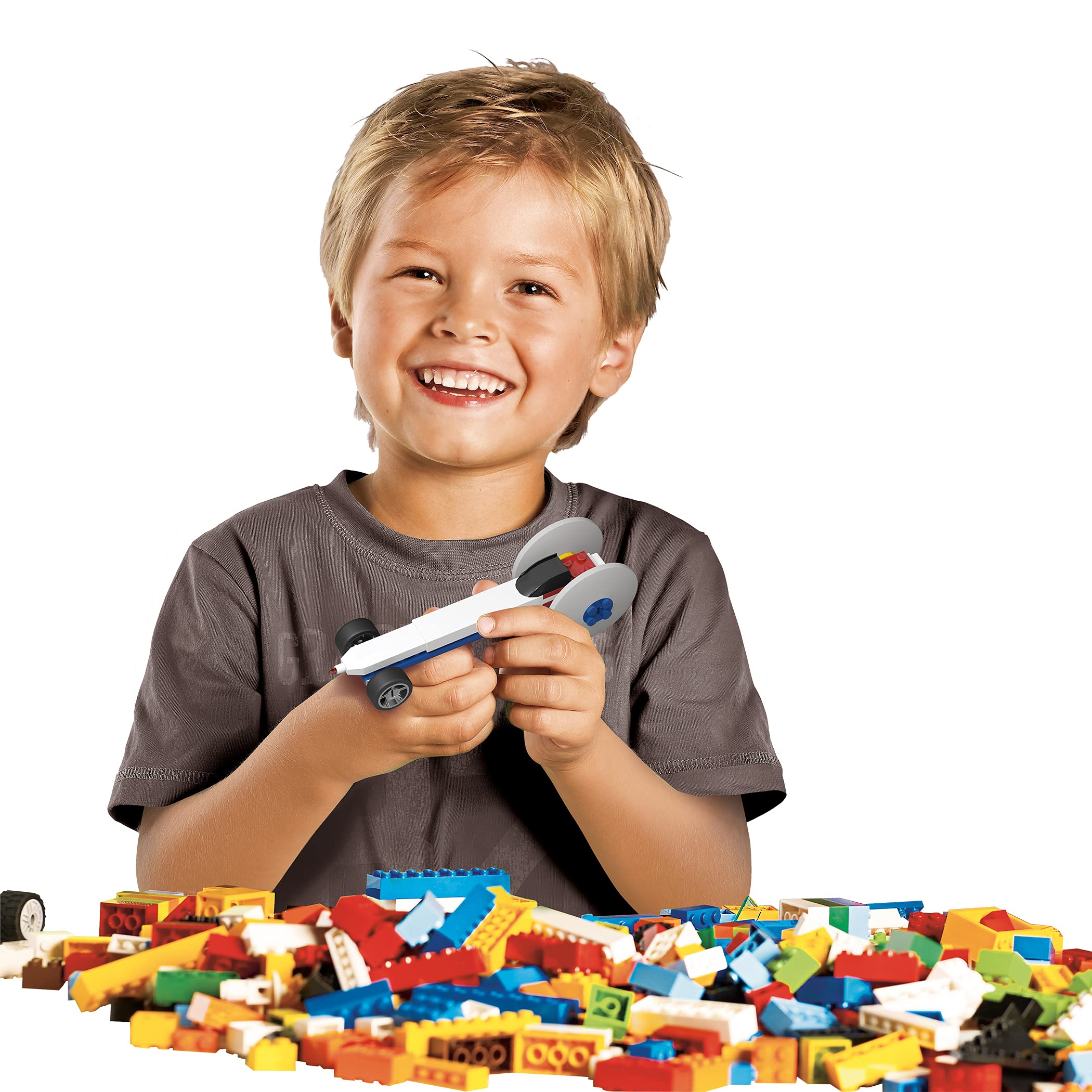 LEGO Eraser Set - Red & Lime, 2 Count, 51519 - for School, Office, College
