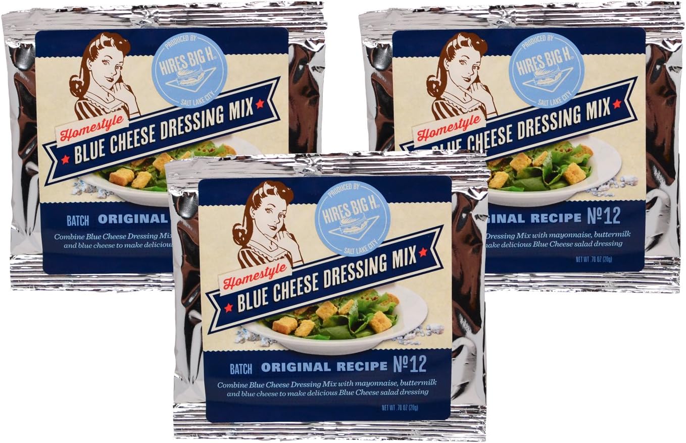 Hires Big H - Blue Cheese Dressing Mix - 3 Pack