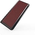 K&N Engine Air Filter: Reusable, Clean Every 75,000 Miles, Washable, Premium, Replacement Car Air Filter: Compatible with 200