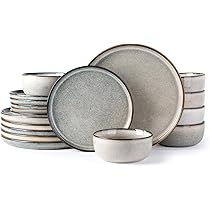 WFG15KG プレート　2枚セット Amazon.com | GBHOME Ceramic Dinnerware Sets for 6, 18 Pieces