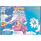 Logic Roots Cloud Hoppers Addition and Subtraction Game - Fun Math Board Game for 6-8 Year Olds, Easy to Play Educational Game for Kids at Home, Perfect STEM Toy Gift for Girls & Boys, Grade 1 & Up