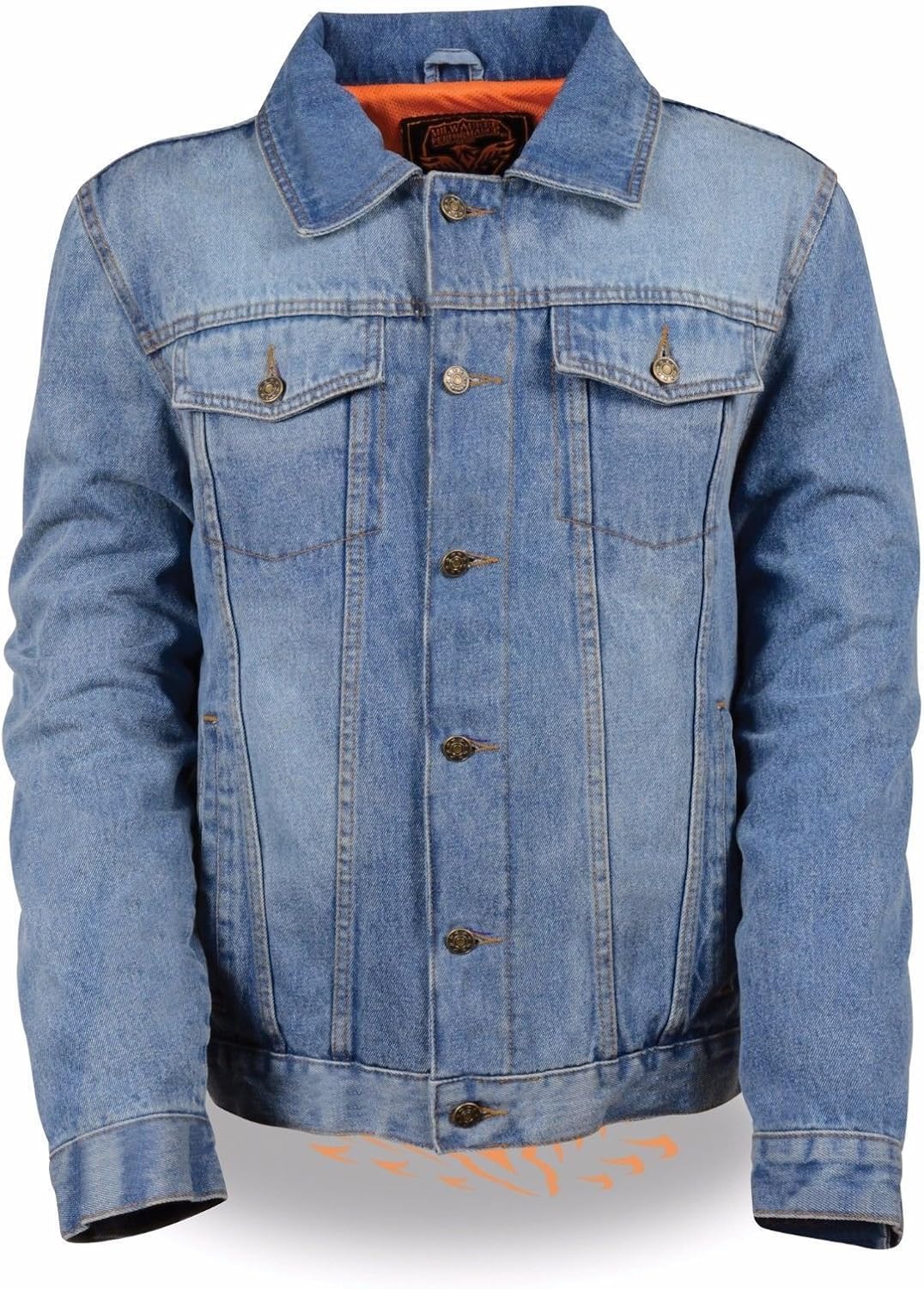 jean jacket with pockets