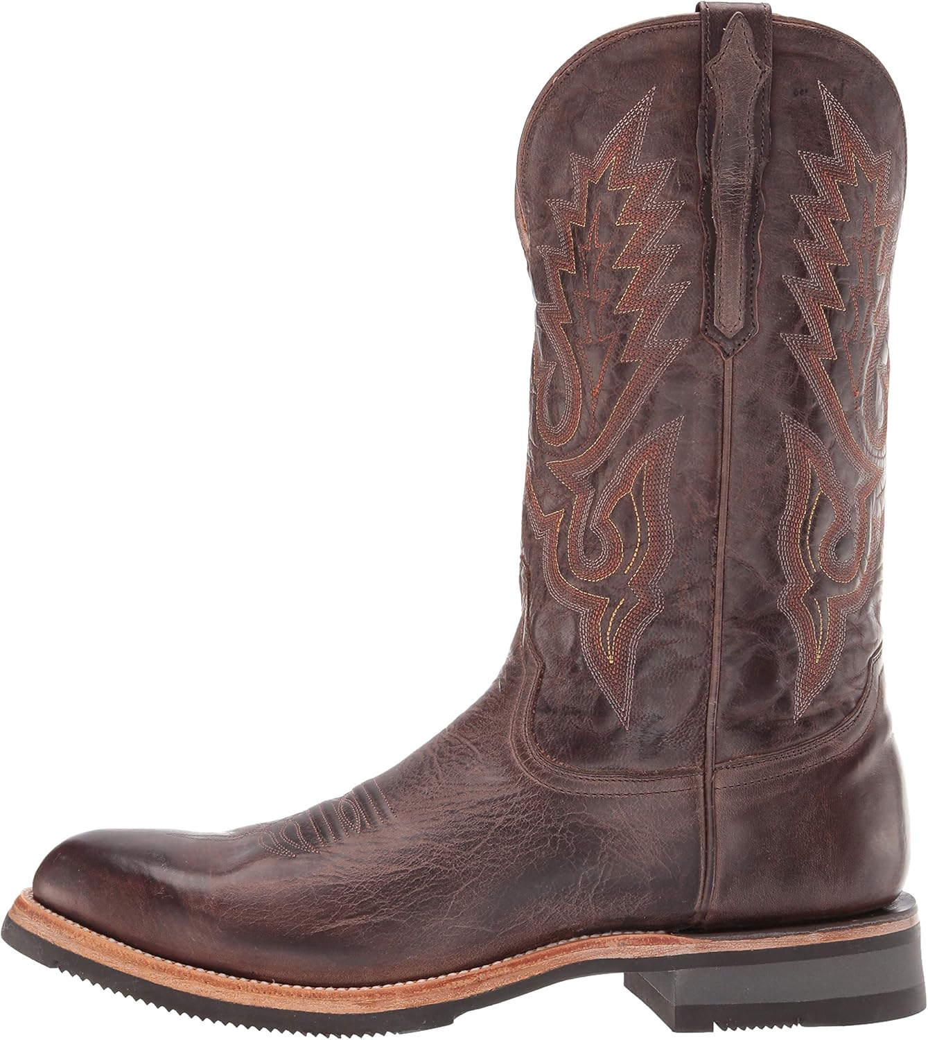 Amazon Com Lucchese Bootmaker Men S Rusty Western Boot Dark