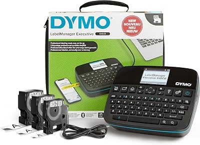 Dymo LabelManager Executive 640 CB Portable Label Printer Kit Bluetooth USB