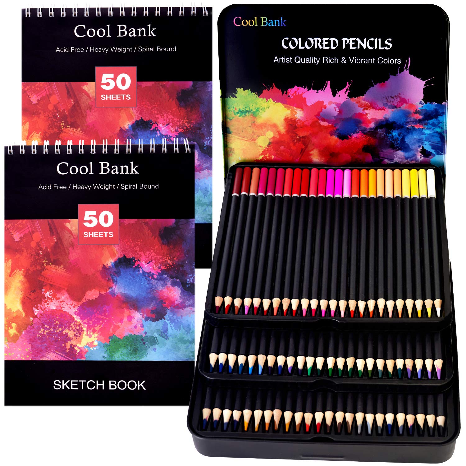 New and Improved Premium Artist Soft Series Lead with Vibrant Colors Castle Art Supplies 72