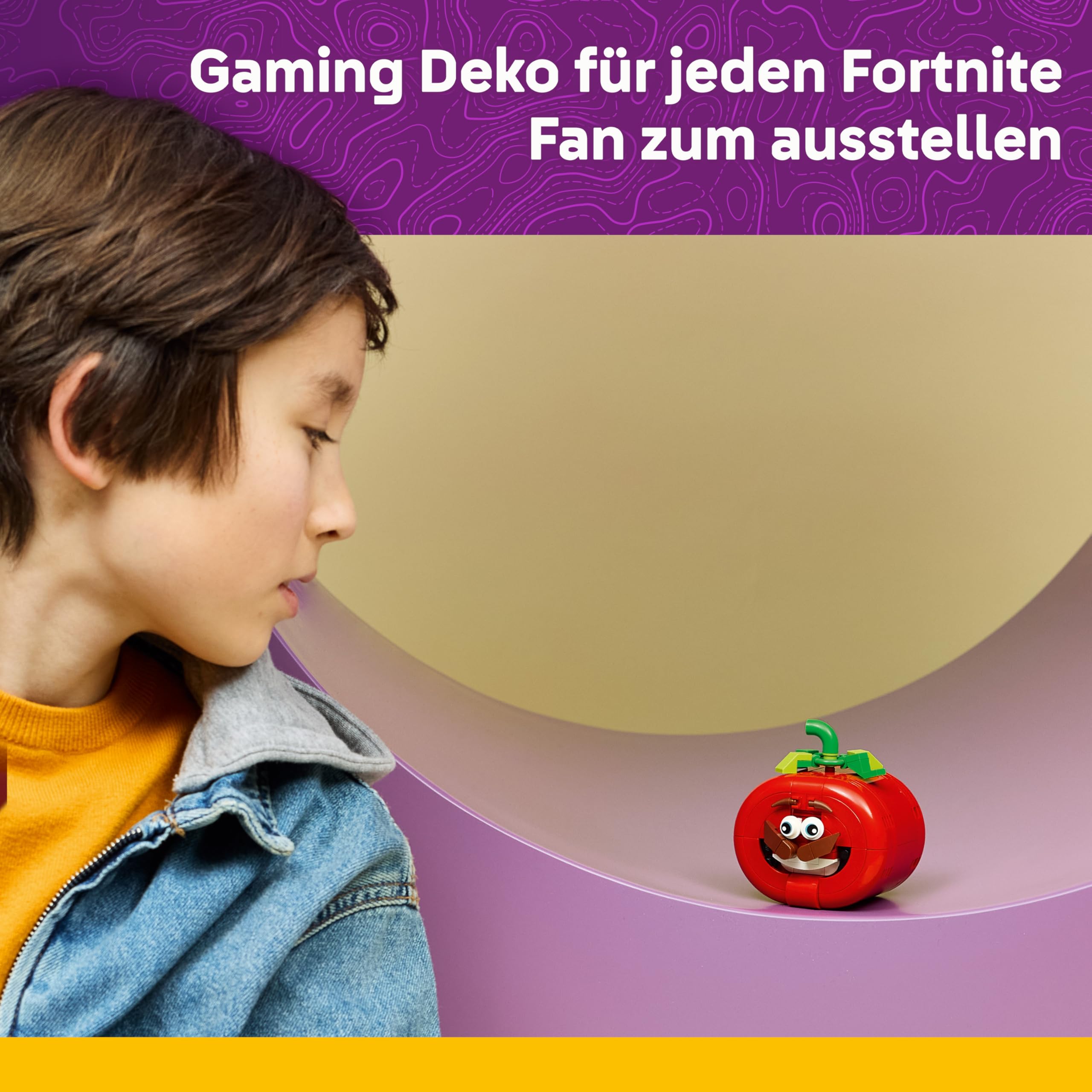 LEGO Fortnite Tomatenkopf - Interaktive Figur mit Restaurant Innenraum - Zimmer- oder Schreibtischdeko für Kinder - Gaming Geschenk für Jungen, Mädchen und Fans ab 10 Jahren - 77079 6