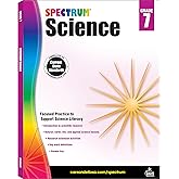 Spectrum Grade 7 Science Workbook, Middle School Books Covering Natural, Earth, Life Sciences, and More With Scientific Research Activities, Classroom or Homeschool Curriculum