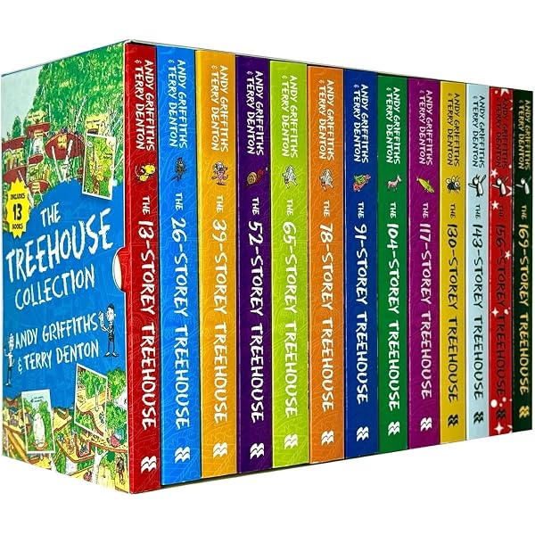 Andy Griffiths & Terry Denton Treehouse Series Collection 13 Books
