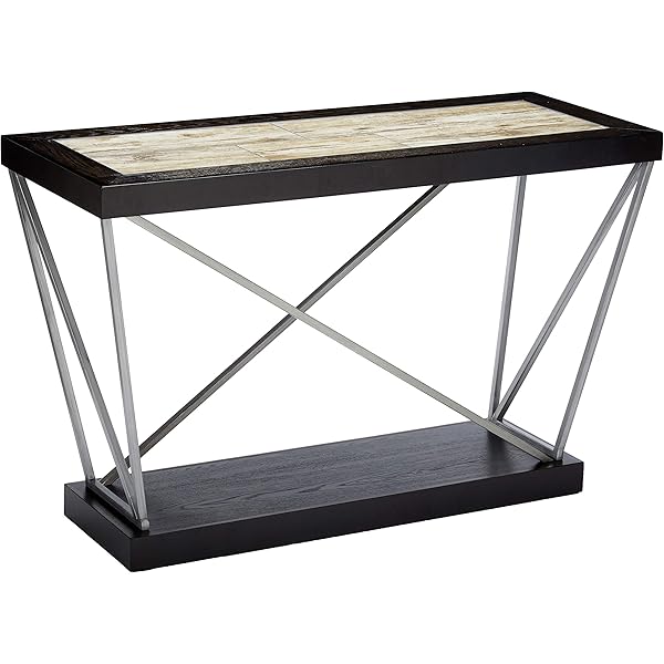 Progressive Furniture East Bay 長方形エンドテーブル ブラック 買物代行 イーサプライ サイドテーブル ベッド