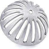 osseph Heavy Duty Aluminum Floor Drain Cover, Floor Drain Strainer, Floor Sink Strainer, Dome Drain Cover for Restaurant, Hom