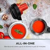 Daewoo 2-in-1 Soup Maker & Smoothie Blender, 1.6L, Auto Stir Function view 3