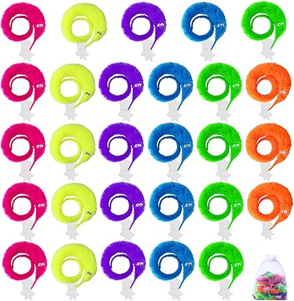 magic worm on a string