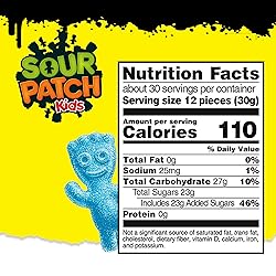 SOUR PATCH KIDS Blue Raspberry Soft & Chewy