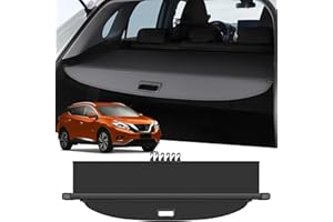 ZZEQYG Cargo Cover for 2015-2024 Nissan Murano Accessories Retractable Cargo Cover Trunk Cover All Weather Shielding Shade Cargo Luggage Cover (Carbon Fiber)