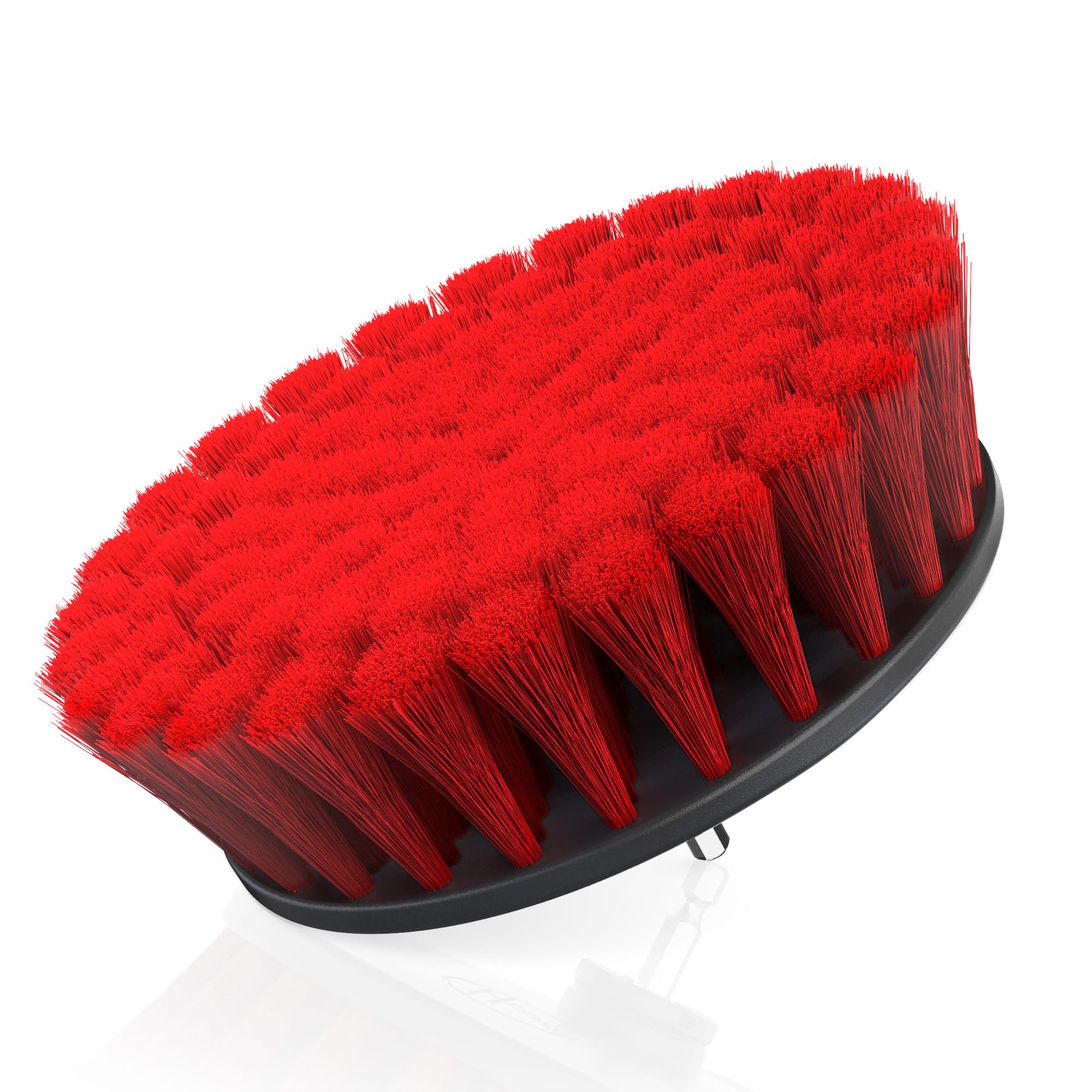 Photo 1 of Hoover Medium Bristle Cleaning Brush, 6" Medium Bristle Brush, For Use on Household Surfaces, General Purpose Whole Home Cleaning, Scrubber Brush Drill Attachment for Cleaning