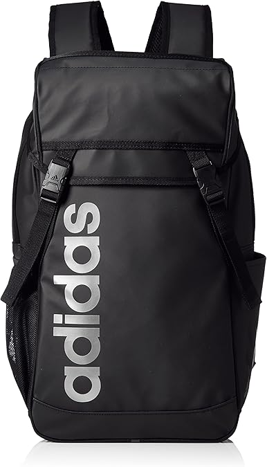Amazon Co Jp アディダス リュック かぶせ型 18l ブラック シルバー シューズ バッグ