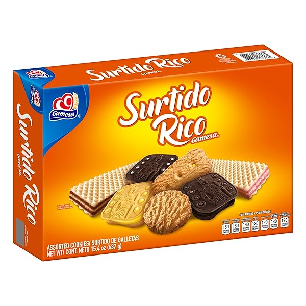 GAMESA SURTIDO RICO COOKIE, 15.4 OUNCE