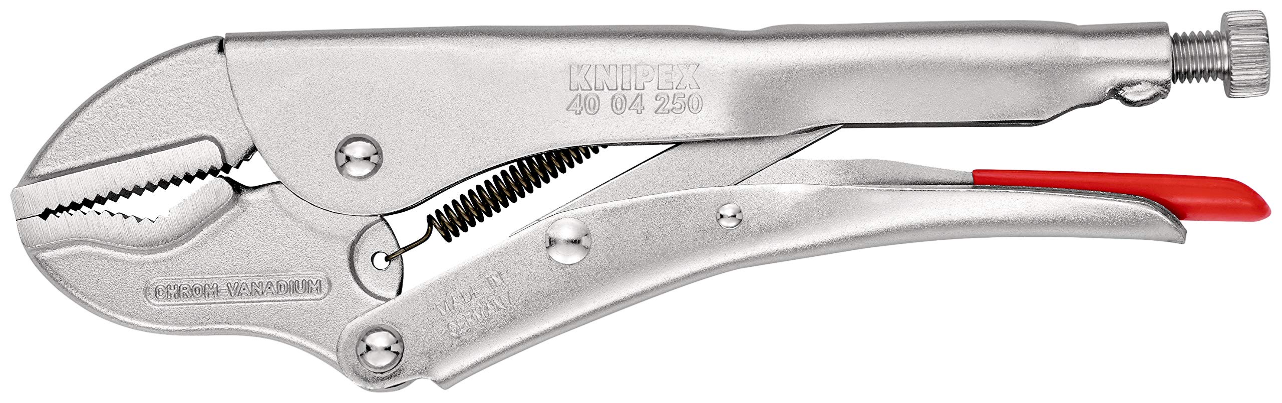KNIPEX Universal Grip Pliers in Blister Galvanized 250 mm, 40 04 250 SB