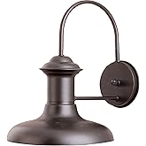 Maxim Wharf-1 Light Outdoor Wall Lantern in Transitional style-12 Inches Wide by 10.5 inches high