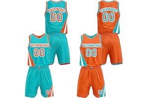 Custom Basketball Jersey Uniform for Men Women Youth Customized Reversible Jerseys Printed with Logo Name Number