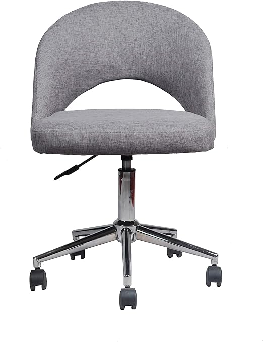 Aspect CARLTON SWIVEL OFFICE CHAIRGrey Padded Seat And