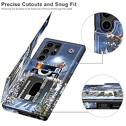 LETO Christmas Wallet Phone Case for Samsung Galaxy