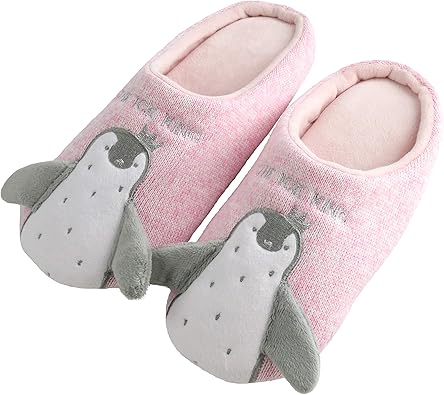 mens penguin slippers