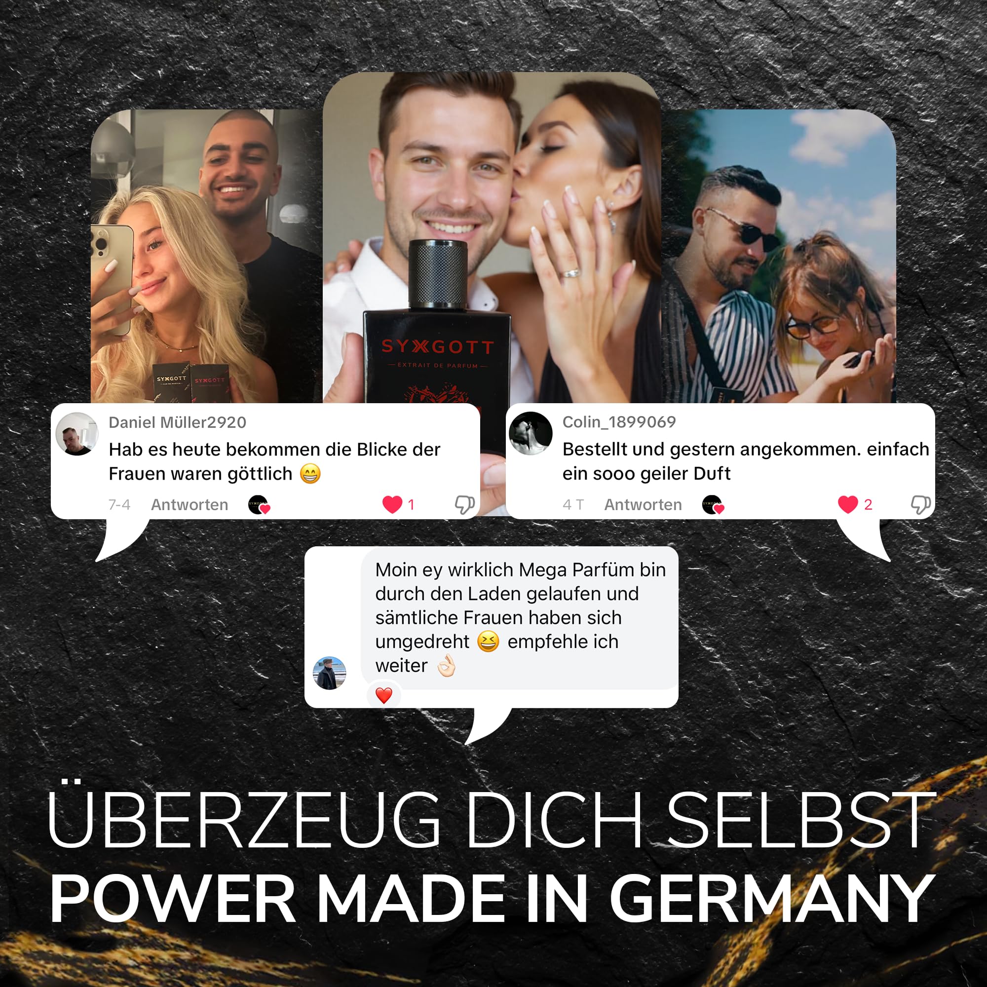 SYXGOTT ARISE Männerparfum mit Pheromon Öl | Eau de Parfum für Herren | Parfumprobe gratis | frisch und fruchtig | perfekter Frühling & Sommerduft 6