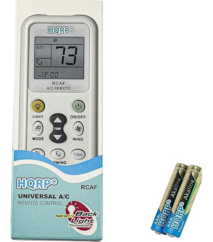 Télécommande Remplacement Pour Climatiseurs Haier - Modèles YR-HD01/YL-HD04/HA-0361