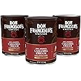 Don Francisco's Caramel Cream Ground Flavored Coffee: Rich, Aromatic 100% Arabica Beans - Expertly Roasted for a Delightful Morning Brew (3 x 12 oz Cans)