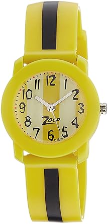 Zoop Analog Yellow Dial Childrens Watch -NDC3025PP03C