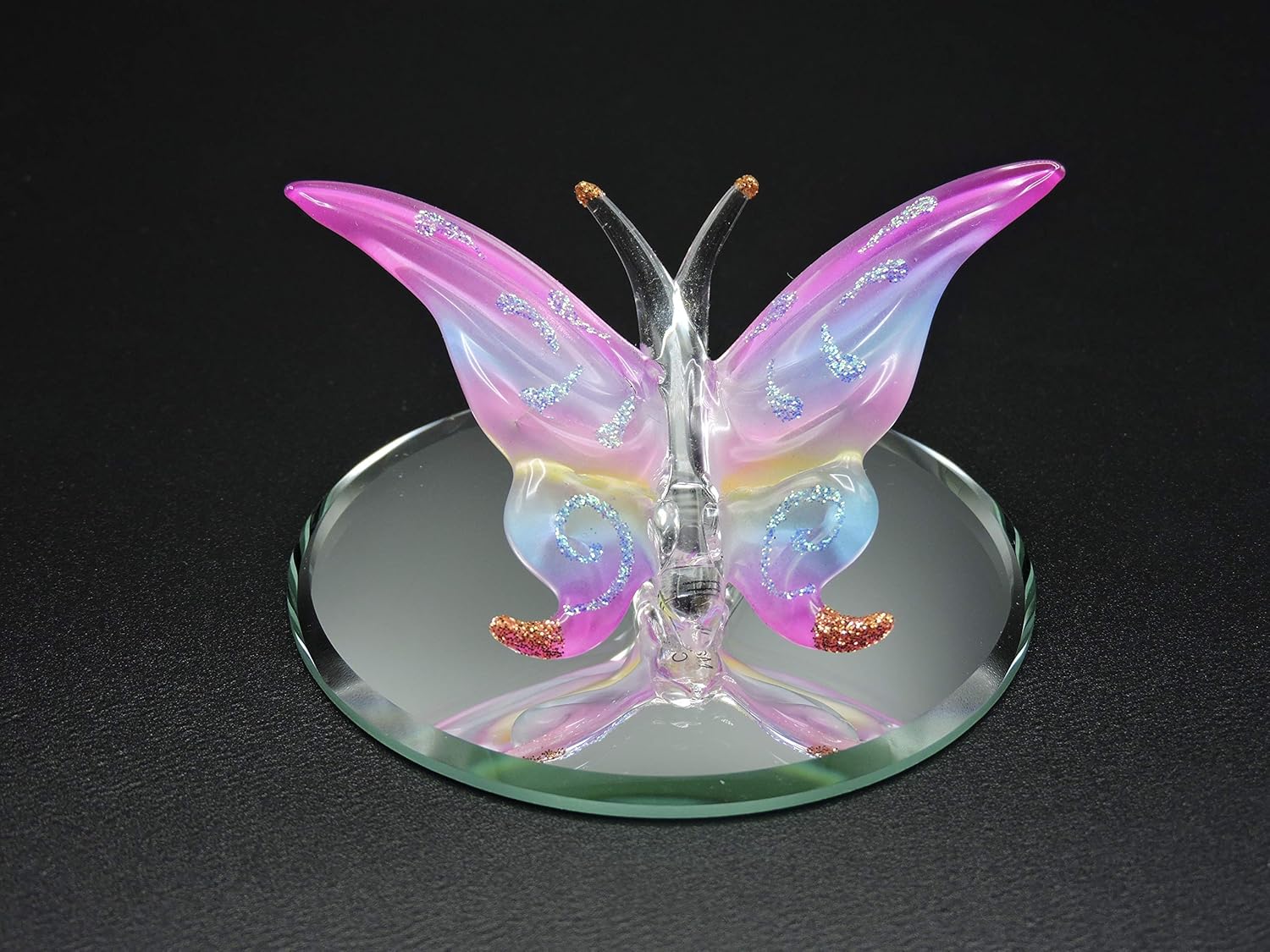 Handmade Small Blown Glass Butterfly Handmade