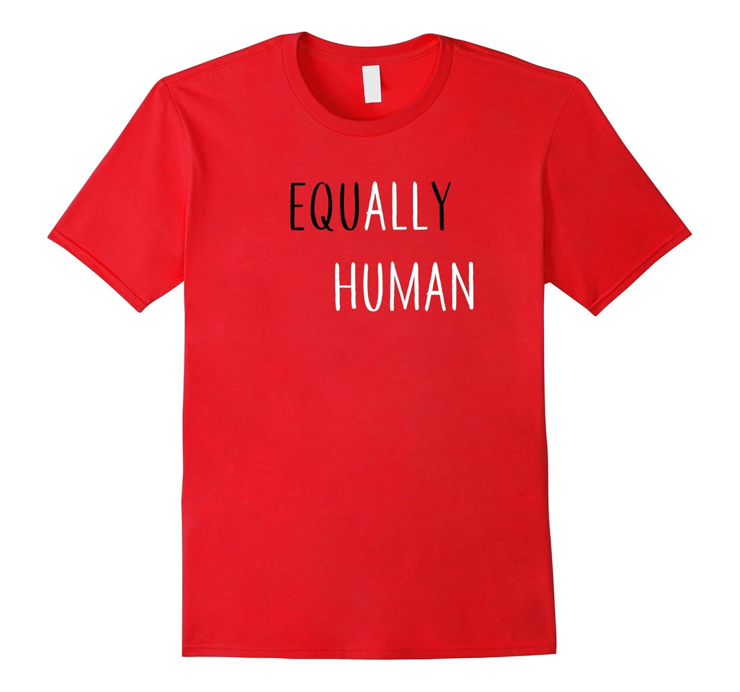 Equally Human Tshirts-Rose