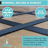 Triplast 12mm x 2000m PP Hand Strapping Coil 145kg Black with Plastic Reel view 4