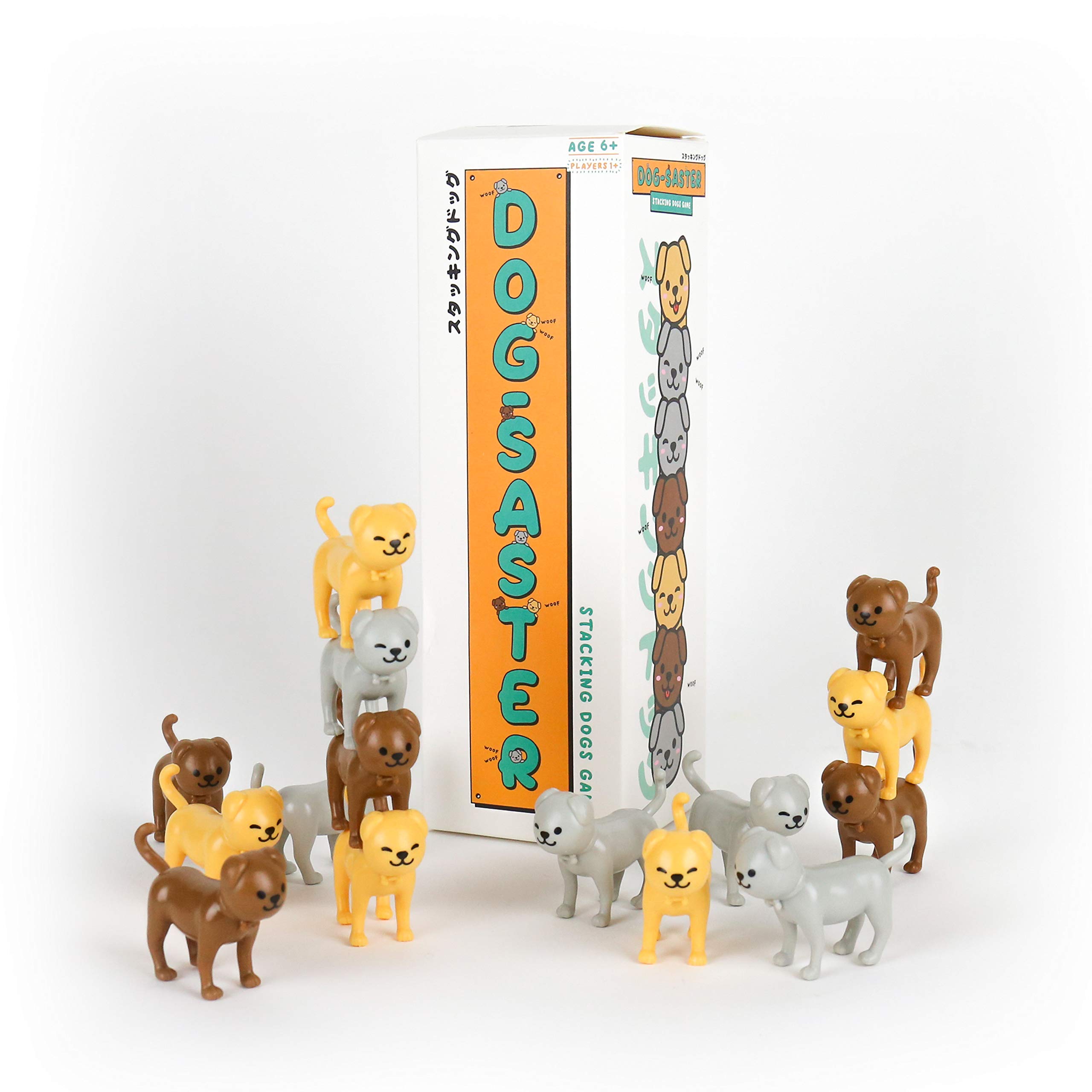 Gift Republic GR670020 Dogsaster Dog Stacking Game, for 6 years and up